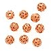 Real Copper Filigree Round Metal Beads 6mm (10)