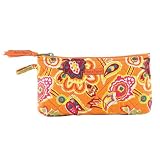 Tangerine Coventry Personal Pouch Quilted Bag by Victorian Heart Co., Inc.