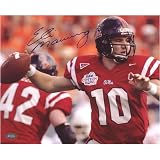 Eli Manning Mississippi Rebels 16x20 Autographed Photograph