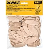 DEWALT DW6820 No. 20 Size Joining Biscuits (75 Pieces)