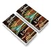 Guitars Electric Acoustic Rock and Roll Wood Paneling Eraser Set of 2