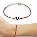 Lisli Fashion Women Evil Eye Red String Kabbalah Bracelet Nazar Charm Protection Hand Wear Accessory