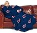 Cleveland Indians Adult Comfy Throw Blanket with Sleeves