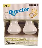 Philips Director Light Bulb, 75 Watt, 2 ct
