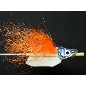 NEW FLIES Holographic & Glow in Dark Floating Polaris Flies Holographic & Glow in Dark Floating Head Tube & Trolling Turbulator Fly #109