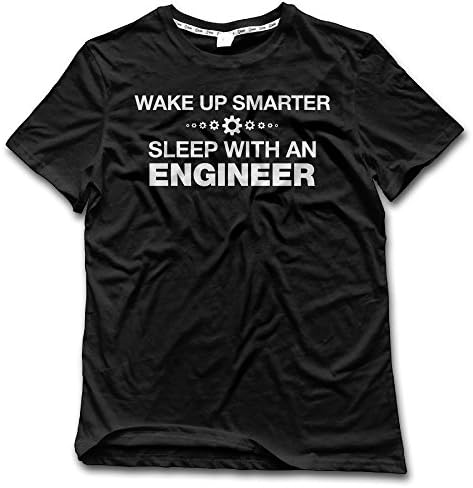 PADDI Cute Wake Up Smarter Sleep With An Engineer Men's Tee Shirt
