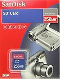 SanDisk SDSDB-256-A10 256 MB Secure Digital Card (Retail Package)
