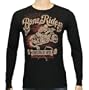 Lucky Brand Jeans Bone Riders LS T-Shirt Black