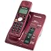 Panasonic KX TG6051-12 - Cordless phone w/ call waiting caller ID & answering system - 5.8 GHz - wine red