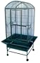 Brand New Parrot Bird Wrought Iron Cage Dome-Top On Wheels 24x20x60 HGN