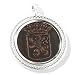 Sterling Silver Dutch Doit Copper Coin Pendant