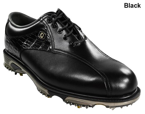 New Footjoy Golf - Mens Dry Joy Tour Shoes Black (53652) Size 15 Medium