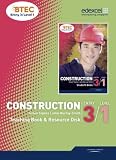 BTEC Entry 3/Level 1 Construction Teaching Book and Resource Disk