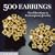 500 Earrings: New Directions in Contemporary Jewelry (Lark Jewellery)