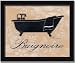 Baignoire French Country Art Print Picture Framed 8x10