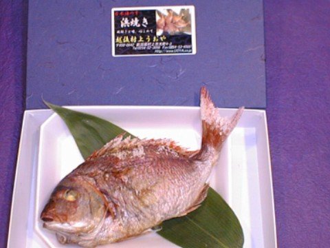 小鯛の塩焼き