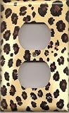 Leopard Cheetah Outlet Cover Plate