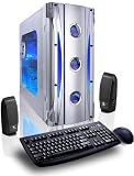 CybertronPC X-CRUISER V26600SL, Silver, Intel Core 2 Quad Q6600 Quad Core (2.40GHz), 2048MB, 250GB, 22X DVD+-RW Dual Layer Burner, nVidia GeForce 8500GT, 600 Watt Power Supply, Windows Vista Home Basic, 1 Year Parts & Labor Warranty