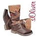 s.OLIVER KIDS Kinder Winter Stiefel, TEX- Membrane, Zierbänder, braun