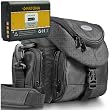 KIT Mantona Premium System Tasche schwarz + PATONA Akku f�r CANON LP-E10 F�r CANON EOS 1100D