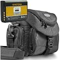 KIT Mantona Premium System Tasche schwarz + Akku f�r CANON LP-E10 F�r CANON EOS 1100D