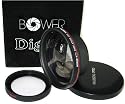 Bower 72mm 0.70x Super Wide Angle Lens with Macro, Black