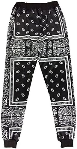 Mens 3D Printing Sweatpants Emoji Joggers m
