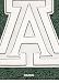 Univ Of Arizona A Giant Charm/Pendant -Choose from 14K/10K, Stainless Steel or Gold Plated