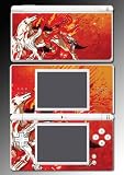 Okami Wolf Japan Game Brush Art Painting Vinyl Decal Game Skin Protector Cover 3 Nintendo DS Lite