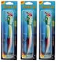 ProFish Fishing Bucktail 4 oz Neon Blue Runner 3 Pack