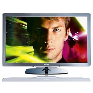    Philips 40PFL6605H/12 101,6 cm  40 Zoll  LED Backlight Fernseher  Full HD, 100Hz, DVB T/ C  silber/schwarz   