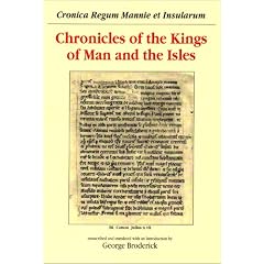 Cronica Regum Mannie et Insularum: Chronicles of the Kings of Man and the Isles BL Cotton Julius A vii
