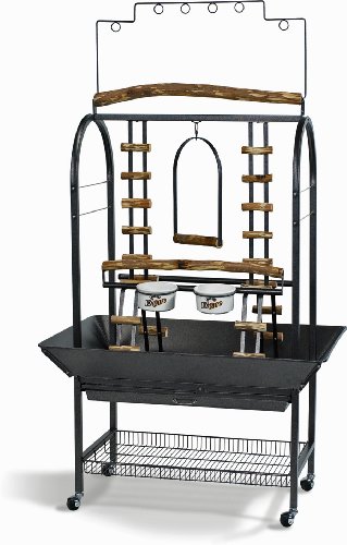 Super Pet EZ Care Activity Center Playground for Medium and Large Birds
