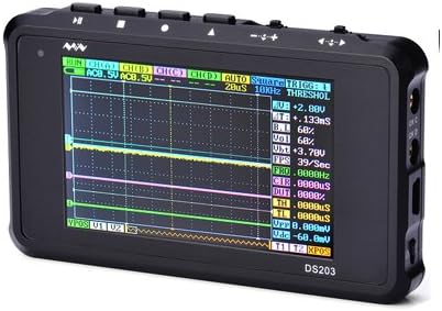 4 Ch ARM Dso203 Nano V2 Quad Mini Digital Storage Oscilloscope Signal Generator