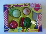 Fruitage Set (Peach, Apple, Cantoloupe, Watermelon & Fruit Knife)