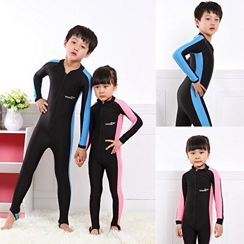 Kids' Full Body Diving Surfing Snorkel Wet Suit Freediving Rash Guard Swimwear