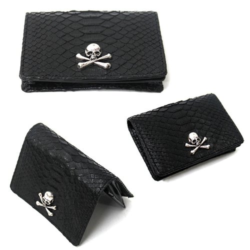 (ロエン)Roen Python Card Case\/パイソンカー