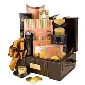 Treasure Chest Gourmet Food Gift Basket - Great Christmas Holiday Gift Idea by Gifts-to-Impress