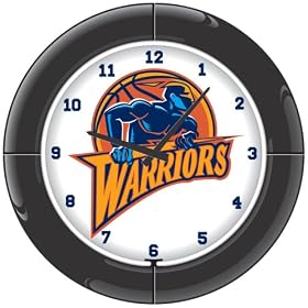 Imperial Golden State Warriors Licensed Everbrite Neon Wall Clock