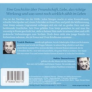 Ein Mann namens Ove (Hörbestseller)