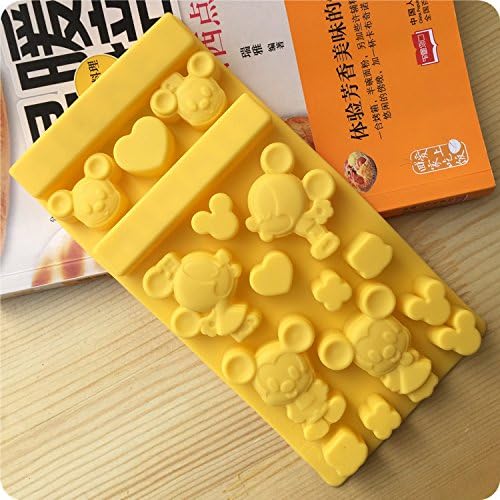 Everyday Better Life Silicone Mickey and Minnie Shaped Ice Tray Chocolate Molds