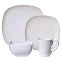 Radiant Lines 16-pc. Dinnerware Set - White