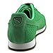 Puma Roma Mono Emboss Women Round Toe Leather Green Sneakers