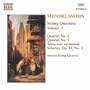 Mendelssohn: String Quartets Vol 3 / Aurora String Quartet
