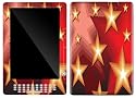 Stars Design Decal Protective Skin Sticker for Amazon Kindle DX