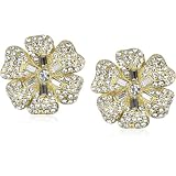 Kate Spade New York Pave Posey Clear Clip Earr