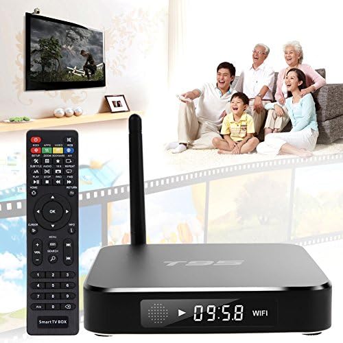 T95 S905 4K UHD 3D Android5.1 Smart TV Box Quad Core KODI XBMC Wifi Media Player