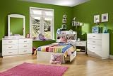 Kids Bedroom Furniture Set in Pure White - South Shore Furniture - 3360-BSET-1 Review