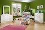 Kids Bedroom Furniture Set in Pure White - South Shore Furniture - 3360-BSET-1