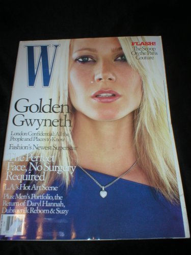 W Magazine September 2001 Gwyneth Paltrow (Single Back Issue)